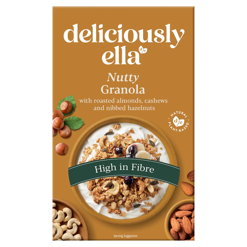 Deliciously Ella Gluten Free & Vegan Nutty Granola 380g