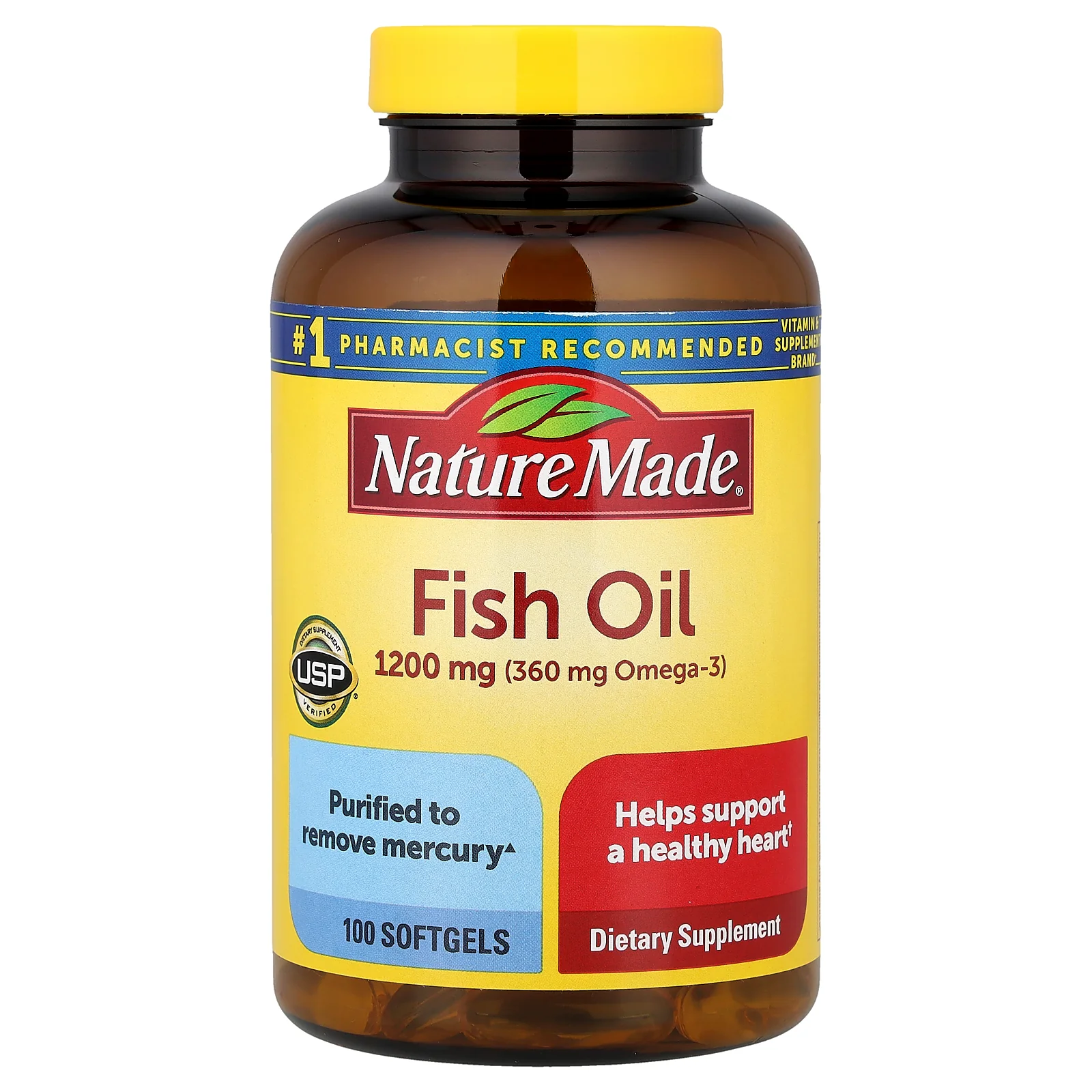 Fish Oil 1200 mg Softgels