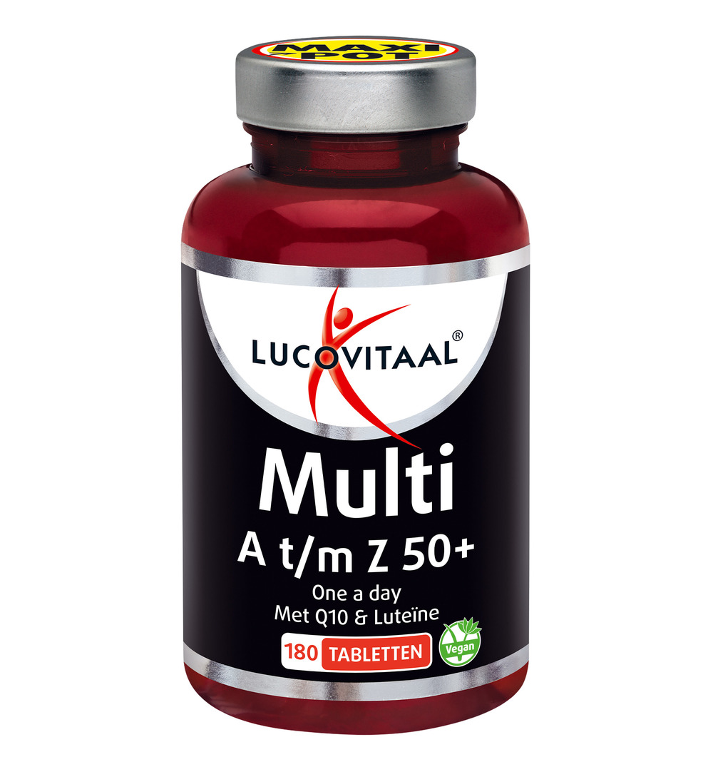 Lucovitaal Multi A-Z 50+ 180 tabletten