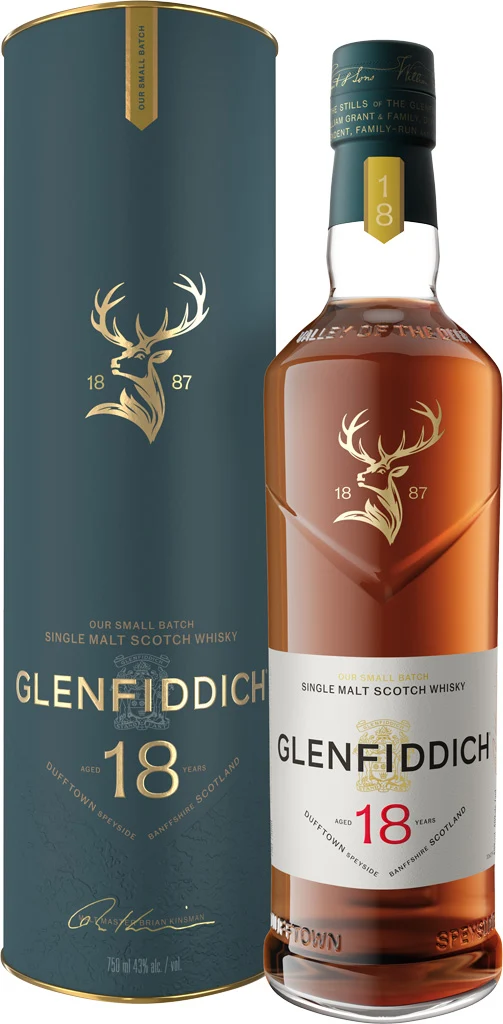 Glenfiddich 18 year Single Malt Scotch