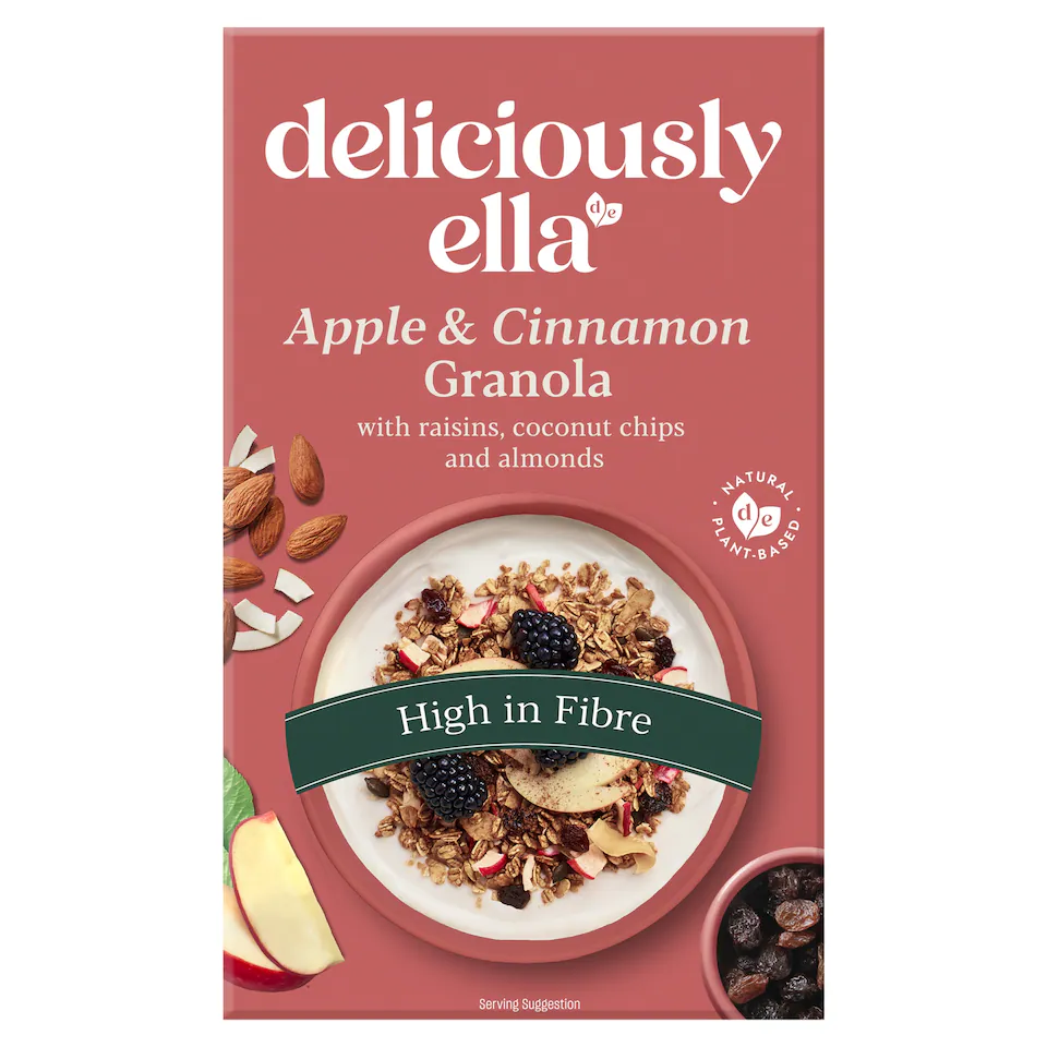 Deliciously Ella Gluten Free & Vegan Almond Apple & Raisin Granola