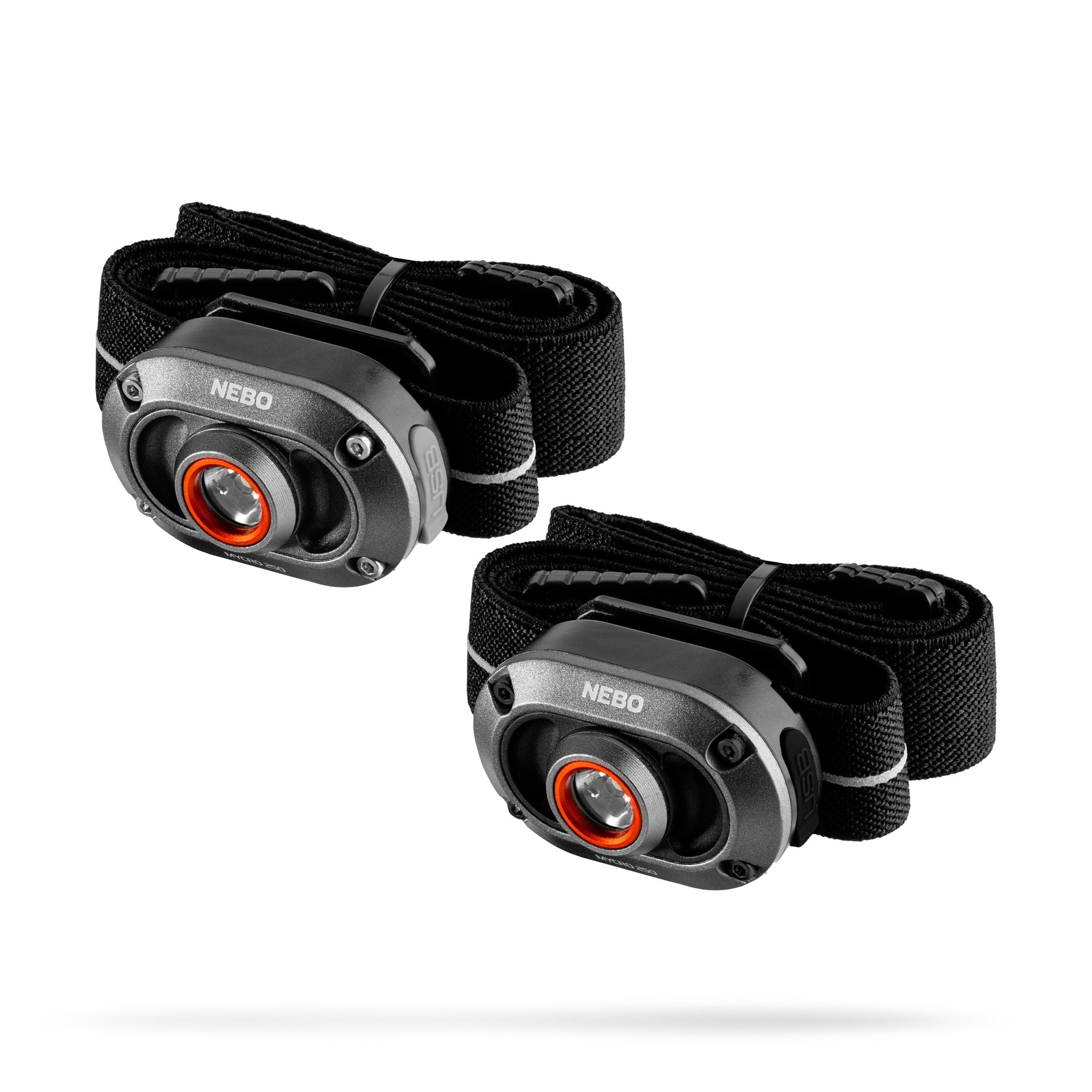 Mycro 250 Headlamp 2 Pack | Rechargeable