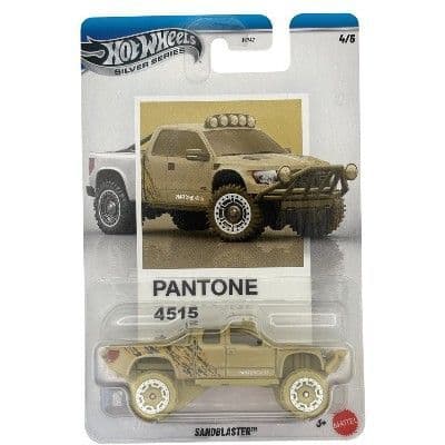 Hot Wheels Silver Series Pantone Sandblaster