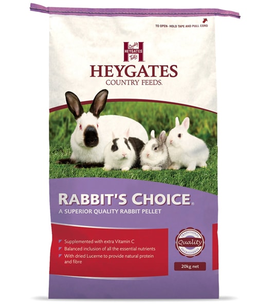 Heygates Rabbit Choice Pellets 20kg