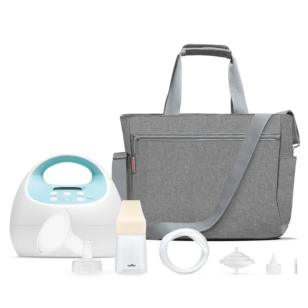 Spectra S1 Plus Breast Pump with Tote and Premium Kit – Portable Hospital-Grade Double Electric Power