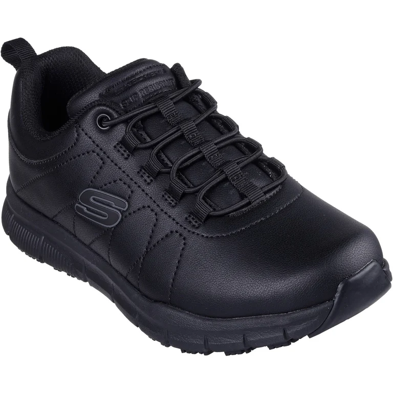 Skechers Workwear Black Nampa - Beja Occupational Shoe